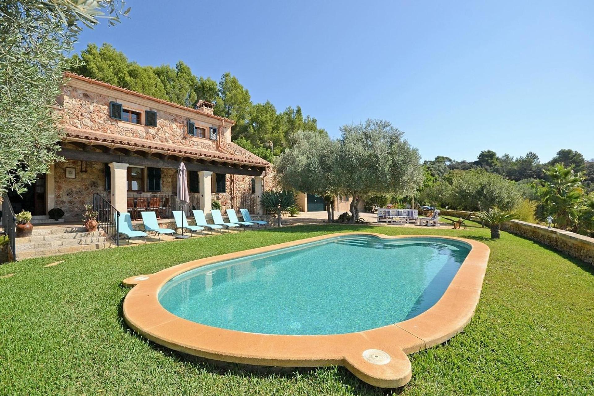 Ferienhaus Mit Privatpool Fuer 6 Personen Ca 250 Qm In Sineu, Mallorca Binnenland Von Mallorca Exterior foto